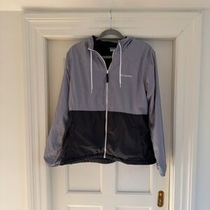 Columbia Two-Tone Windbreaker Jacket